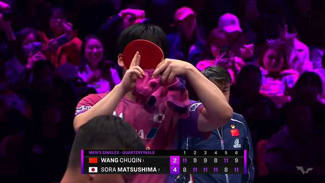 王楚钦爆冷负松岛辉空 国乒男队陷困境