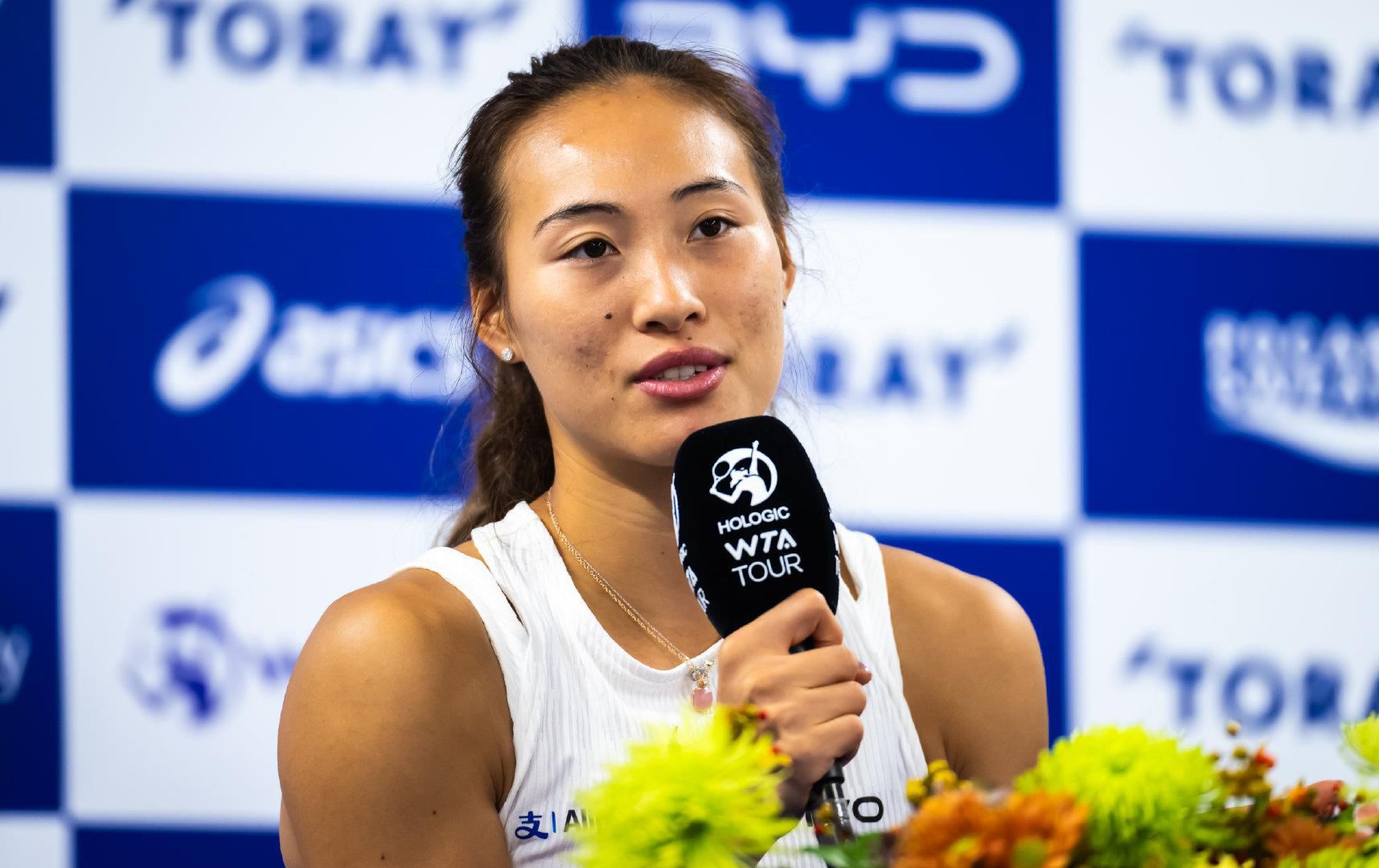 郑钦文以头号种子亮相WTA500东京站，10月24日首战