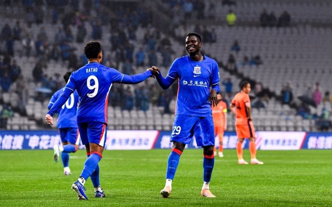 申花2-0力克海牛终结三轮不胜，积分攀升至第五